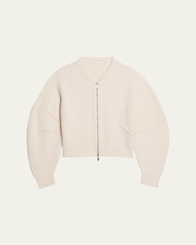 Apex Woolen Full-Zip Cardigan